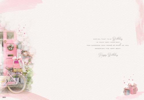 Birthday Wishes - bicycle