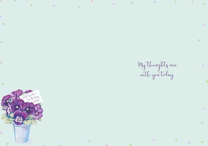 Thinking of You-Pansies